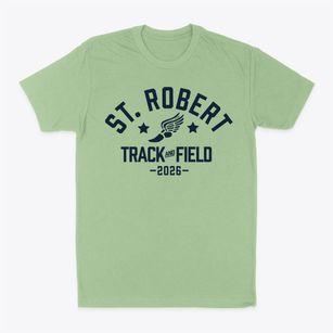 Saint Robert School Track and Field Classic Dad T-Shirt