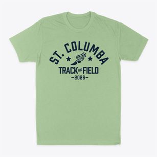 St Columba Parish Track and Field Classic Dad T-Shirt