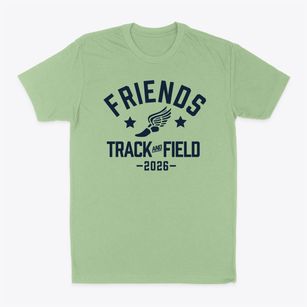 Friends Elementary School Track and Field Classic Dad T-Shirt