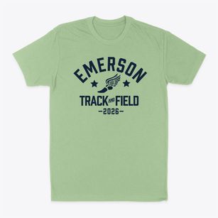 Emerson Elementary School Track and Field Classic Dad T-Shirt