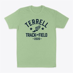 Terrell Elementary School Track and Field Classic Dad T-Shirt