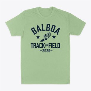 Balboa Elementary School Track and Field Classic Dad T-Shirt