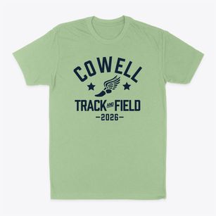 Cowell Elementary School Track and Field Classic Dad T-Shirt