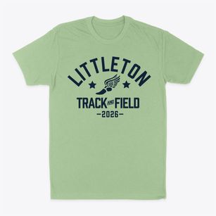 Littleton Elementary School Track and Field Classic Dad T-Shirt