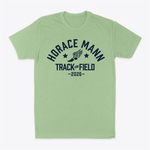 Horace Mann Middle School Track and Field Classic Dad T-Shirt