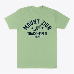 Mount Zion High School Track and Field Classic Dad T-Shirt