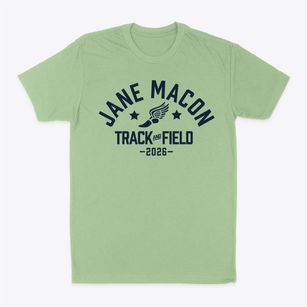 Jane Macon Middle School Track and Field Classic Dad T-Shirt