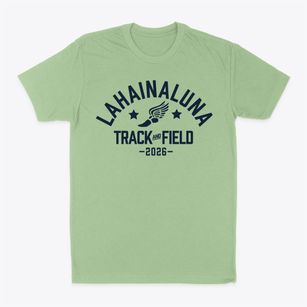Lahainaluna High School Track and Field Classic Dad T-Shirt