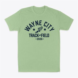 Wayne City Junior High School Track and Field Classic Dad T-Shirt