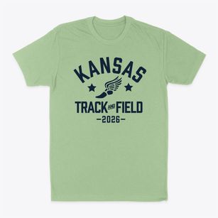 Kansas School Track and Field Classic Dad T-Shirt