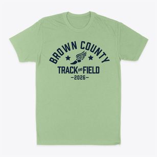 Brown County Junior High School Track and Field Classic Dad T-Shirt
