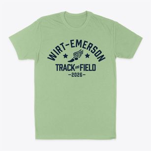 Wirt-emerson Visual Performing Arts Track and Field Classic Dad T-Shirt