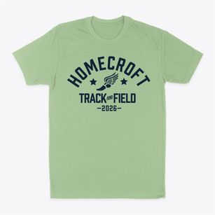 Homecroft Elementary School Track and Field Classic Dad T-Shirt