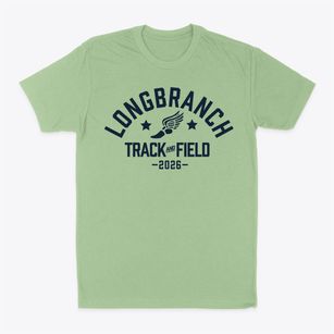 Longbranch Elementary School Track and Field Classic Dad T-Shirt