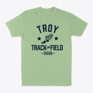 Troy Elementary School Track and Field Classic Dad T-Shirt