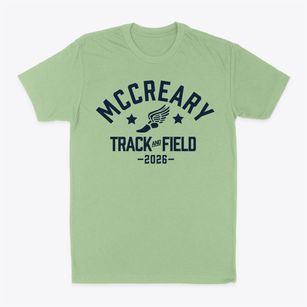 Mccreary Middle School Track and Field Classic Dad T-Shirt