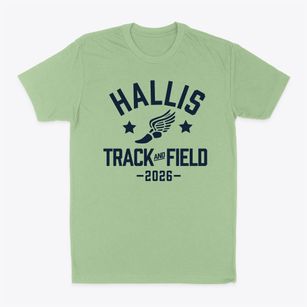 Hallis School Track and Field Classic Dad T-Shirt