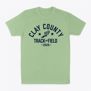 Clay County High School Track and Field Classic Dad T-Shirt