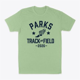 Parks Middle School Track and Field Classic Dad T-Shirt