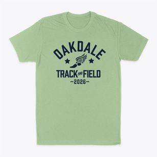 Oakdale High School Track and Field Classic Dad T-Shirt