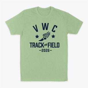 V W C Christian Academy Track and Field Classic Dad T-Shirt