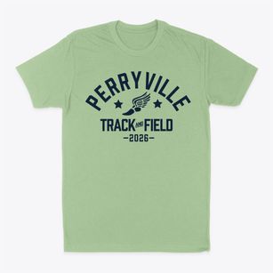 Perryville Middle School Track and Field Classic Dad T-Shirt