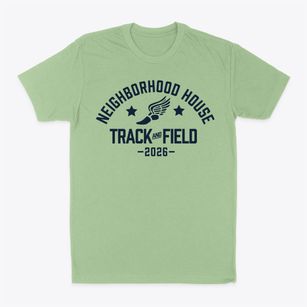 Neighborhood House Charter Track and Field Classic Dad T-Shirt