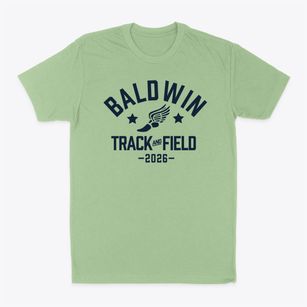 Baldwin Elementary School Track and Field Classic Dad T-Shirt