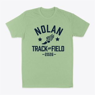 Nolan Middle School Track and Field Classic Dad T-Shirt