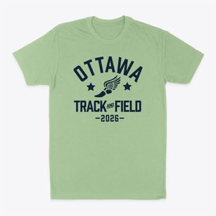 Ottawa Middle School Track and Field Classic Dad T-Shirt