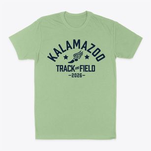 Kalamazoo Christian West Elementary Track and Field Classic Dad T-Shirt