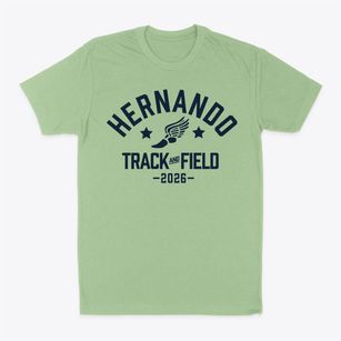 Hernando High School Track and Field Classic Dad T-Shirt