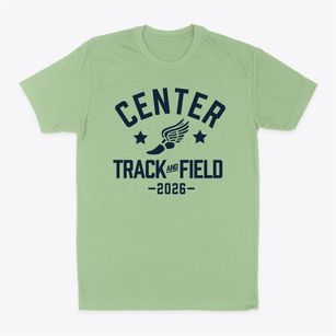 Center Elementary School Track and Field Classic Dad T-Shirt