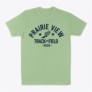 Prairie View Elementary School Track and Field Classic Dad T-Shirt