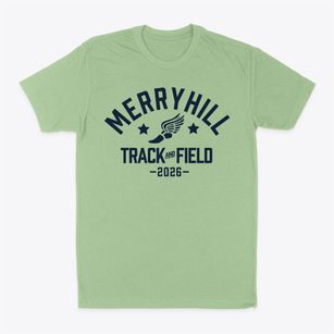 Merryhill Elementary School Track and Field Classic Dad T-Shirt