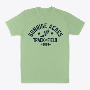 Sunrise Acres Elementary School Track and Field Classic Dad T-Shirt