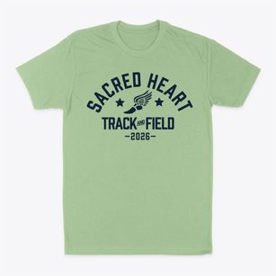 Sacred Heart School Track and Field Classic Dad T-Shirt
