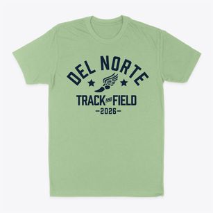 Del Norte High School Track and Field Classic Dad T-Shirt