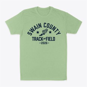 Swain County West Elementary School Track and Field Classic Dad T-Shirt