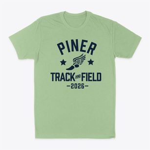 Piner Elementary School Track and Field Classic Dad T-Shirt