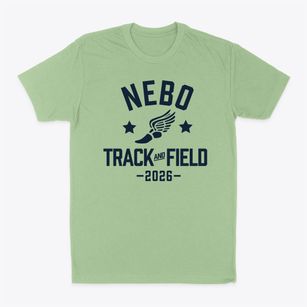 Nebo Elementary School Track and Field Classic Dad T-Shirt