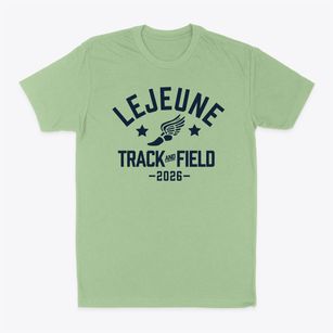 Lejeune High School Track and Field Classic Dad T-Shirt