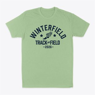 Winterfield Elementary School Track and Field Classic Dad T-Shirt
