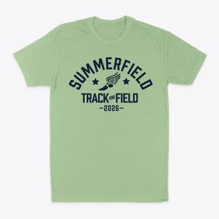 Summerfield Charter Academy Track and Field Classic Dad T-Shirt