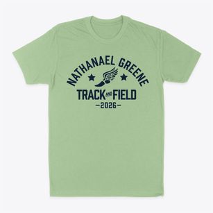 Nathanael Greene Elementary School Track and Field Classic Dad T-Shirt