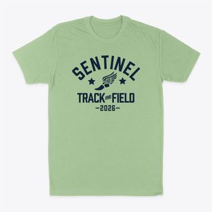 Sentinel Vocational School Track and Field Classic Dad T-Shirt