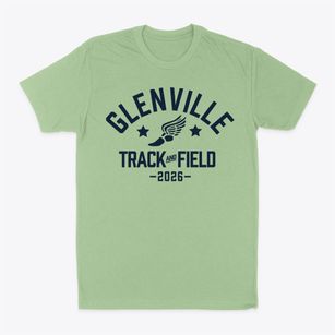 Glenville High School Track and Field Classic Dad T-Shirt