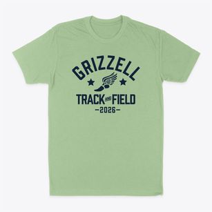 Grizzell Middle School Track and Field Classic Dad T-Shirt