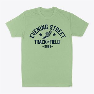 Evening Street Elementary School Track and Field Classic Dad T-Shirt