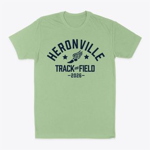 Heronville Elementary School Track and Field Classic Dad T-Shirt